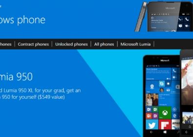 Microsoft дава Lumia 950 на цена $ 550 за клиенти на Lumia 950 XL
